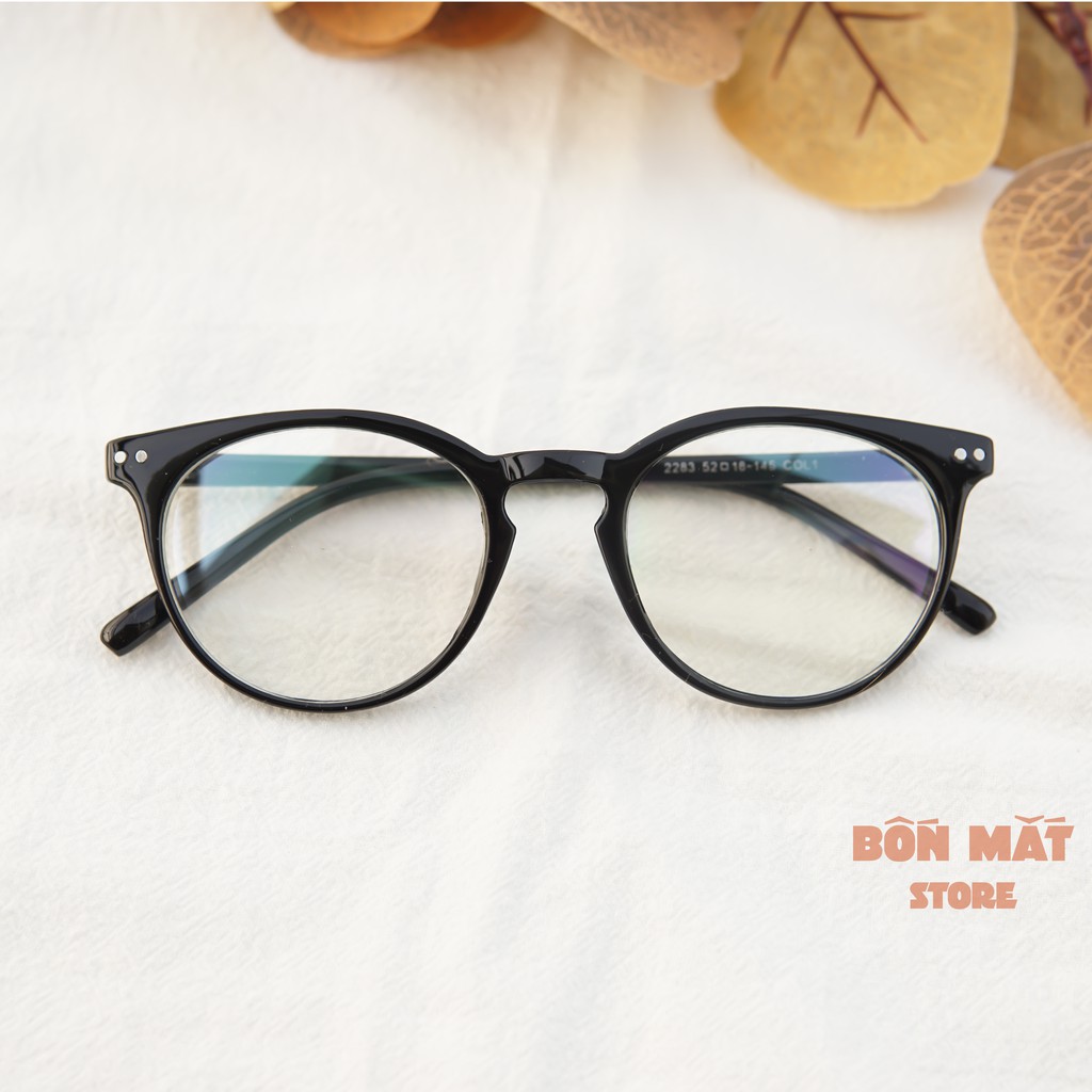 Gọng Kính Cận Nhựa Acetate Form Tròn - B283