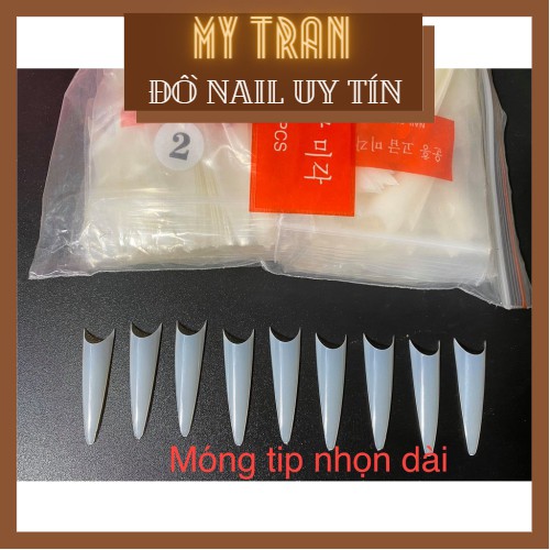 Móng tip nhọn  nối móng