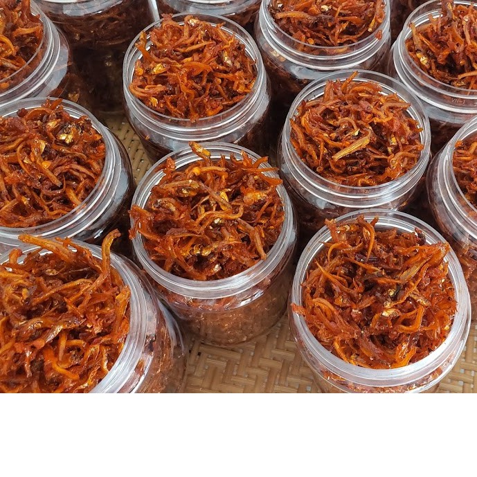 🐟 Seavy Cá Cơm Mờm Rim Giòn - Hương Vị Đặc Sản Nha Trang, Hộp 500g 🌟