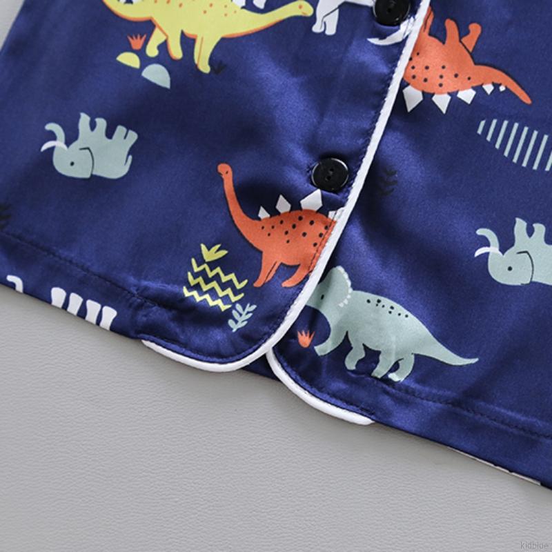 Set Áo Thun Tay Ngắn &amp; Quần Short Ngủ Cho Bé