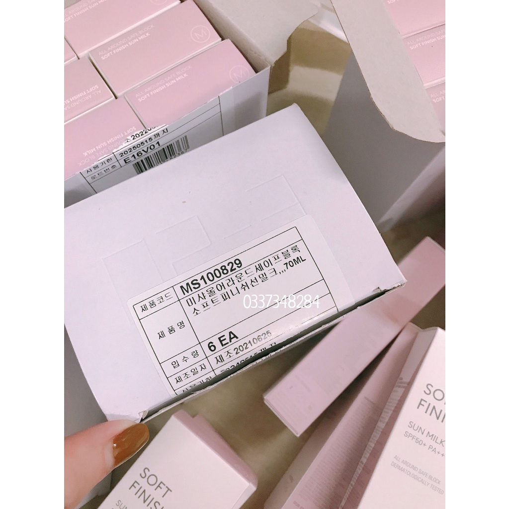 Kem chống nắng Sun Milk Missha