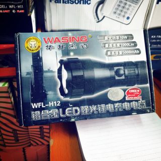 Đèn Pin Siêu Sáng Wasing H12 Hàng Chính Hãng