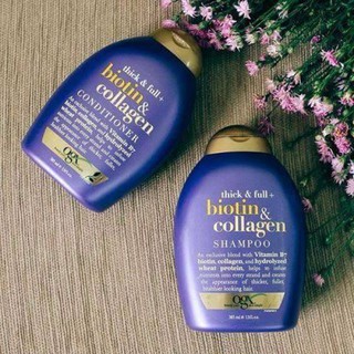DẦU GỘI VÀ XẢ THICK AND FULL BIOTIN COLLAGEN 385Ml