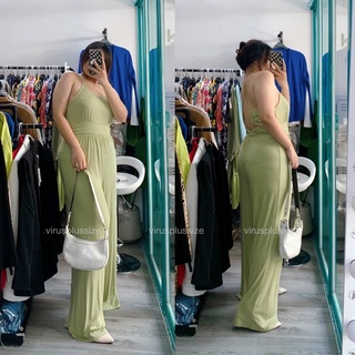 [virusplussize]JUMSUIT BIGSIZE F21 PLUS THUN GÂN
