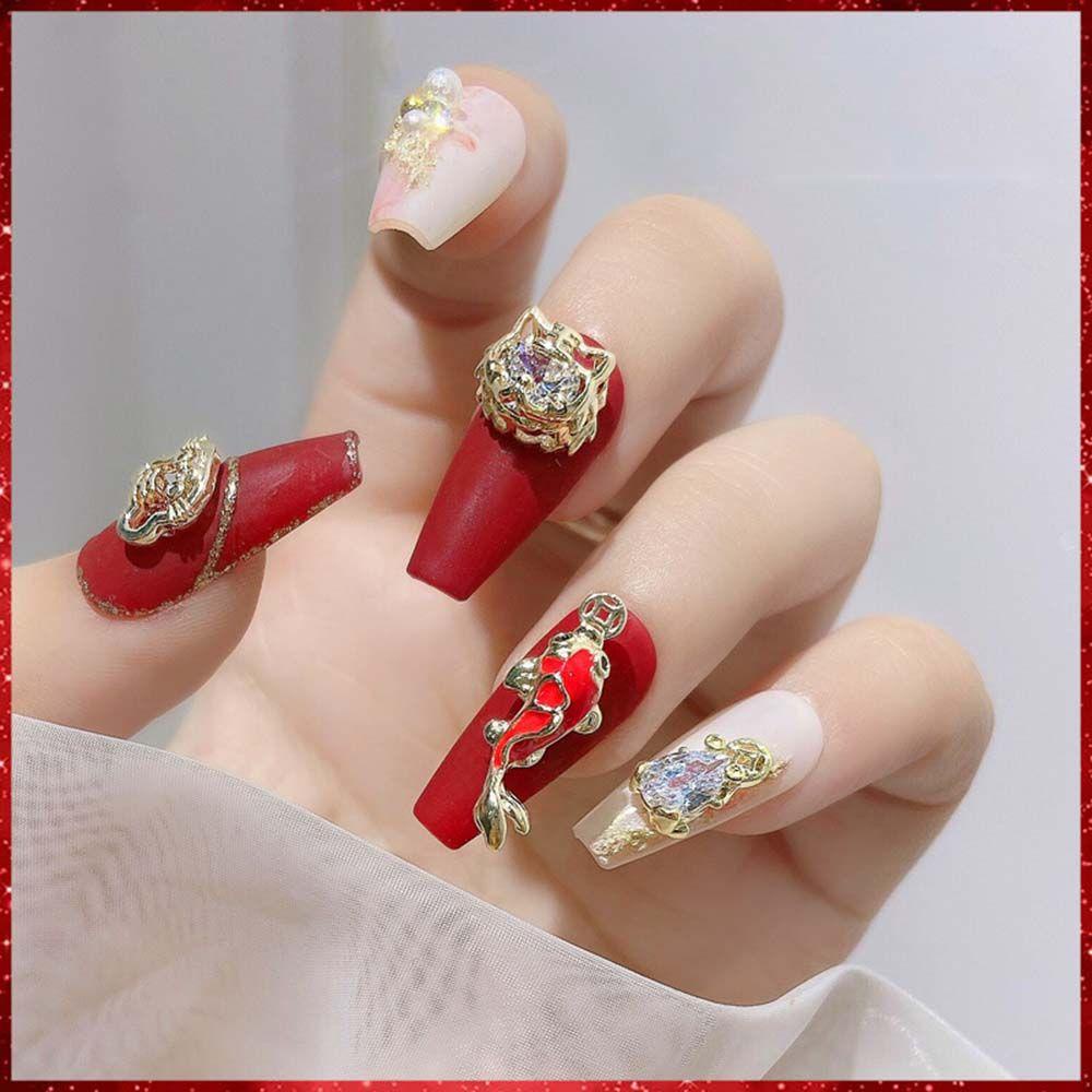 Bao Lì Xì Năm Mới 2022 Dùng Trang Trí Móng Tay DIY