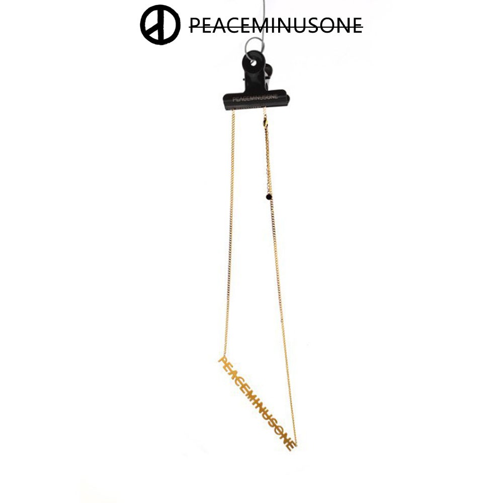 Vòng cổ PEACEMINUSONE thép titan 100%
