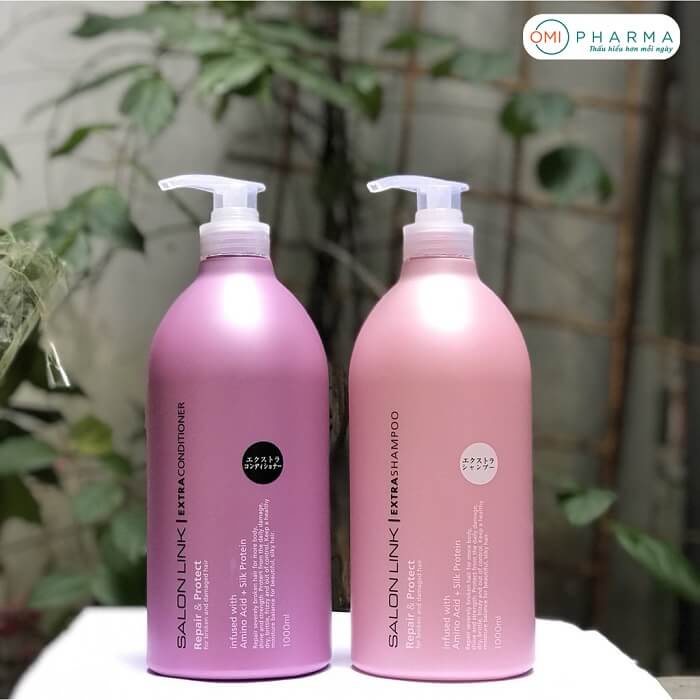 Bộ Dầu Gội Xả Siêu Dưỡng Và Phục Hồi Tóc Salon Link Extra Nhật Bản