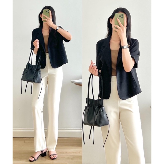 Áo blazer cộc tay 2 cúc (1003) _ A0498 | WebRaoVat - webraovat.net.vn