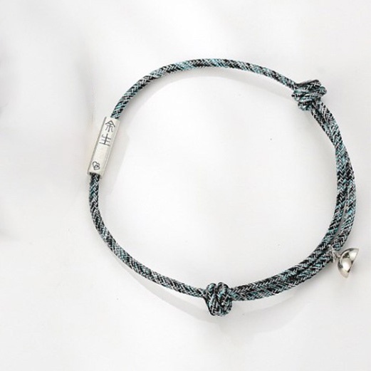 Cặp Vòng Tay Dây Bện Thủ Công Từ Tính Quà Tặng Cho Cặp Đôi