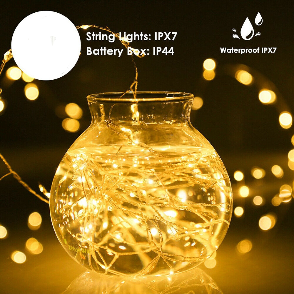 Dây Đèn Led 100 / 200 Bóng Gr-L2393 Trang Trí Giáng Sinh
