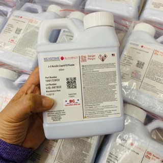 Dung dịch đắp bột - nặn hoa nứơc tím mỹ nguyên chất 100% 500ml