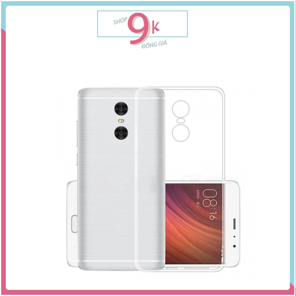 Ốp silicon trong suốt dẻo XIAOMI REDMI 5 / REDMI 5 PLUS
