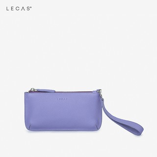 Ví Nữ Dáng Dài Da Thật LECAS Mềm, Kéo Khóa Cầm Tay SLIM Tiêu Chuẩn