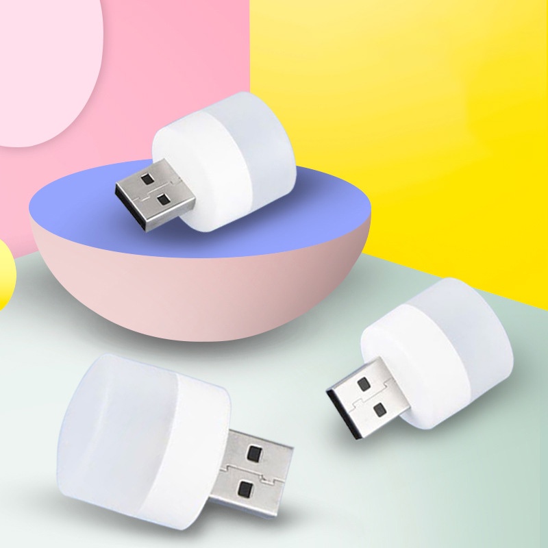 Đèn Ngủ Led Mini Sạc USB Tiện Dụng
