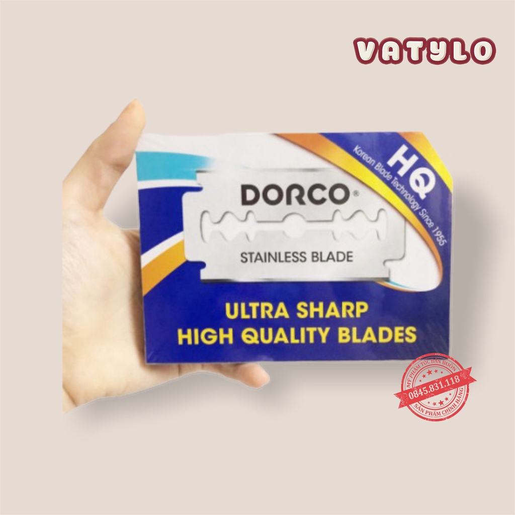 Dao cạo dorco chuẩn công ty 100 lưỡi DC18