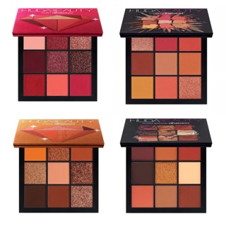 Bảng phấn mắt Huda Obsessions Coral/ Warm Brown/ Ruby/ Topaz