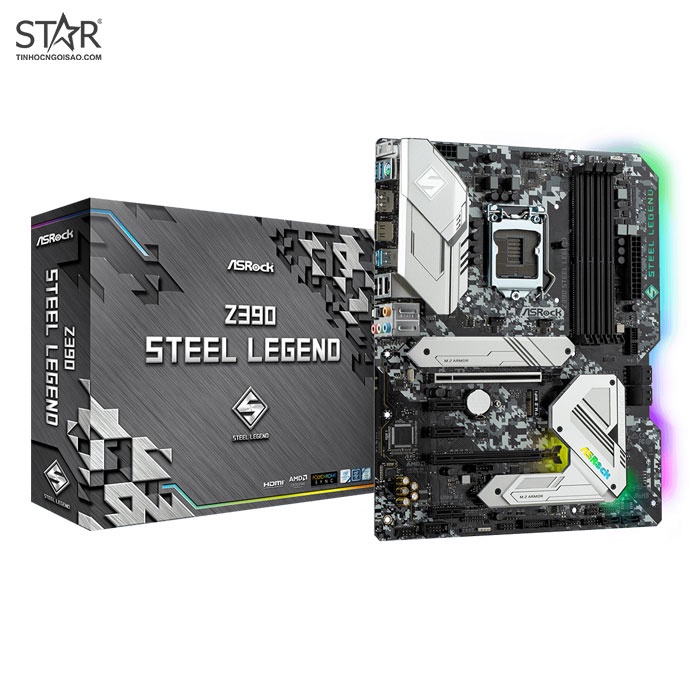 Mainboard Asrock Z390 Steel Lengend