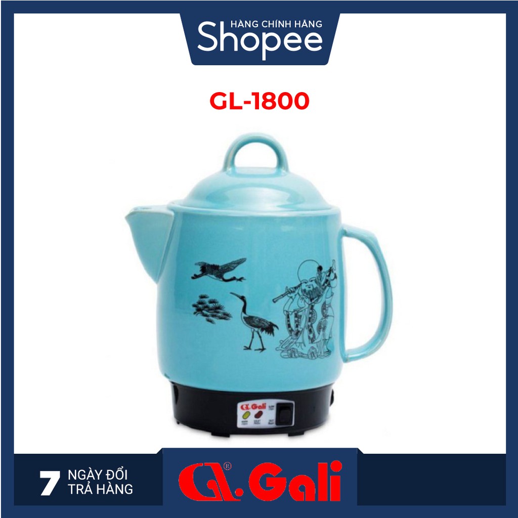 Siêu sắc thuốc điện 3.3 lít Gali GL-1800