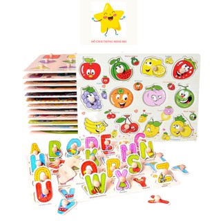 Bảng gỗ núm siêu đẹp và hữu ích cho bé