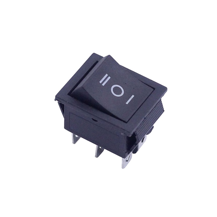 Công Tắc Bập Bênh Ấn 3 Chế Độ loại 250V AC-16A 6P Bền Đẹp