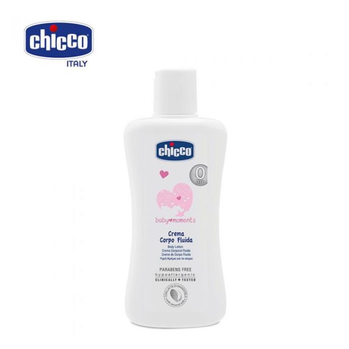 Sữa dưỡng thể chiết xuất Hạnh nhân Chicco 200ml