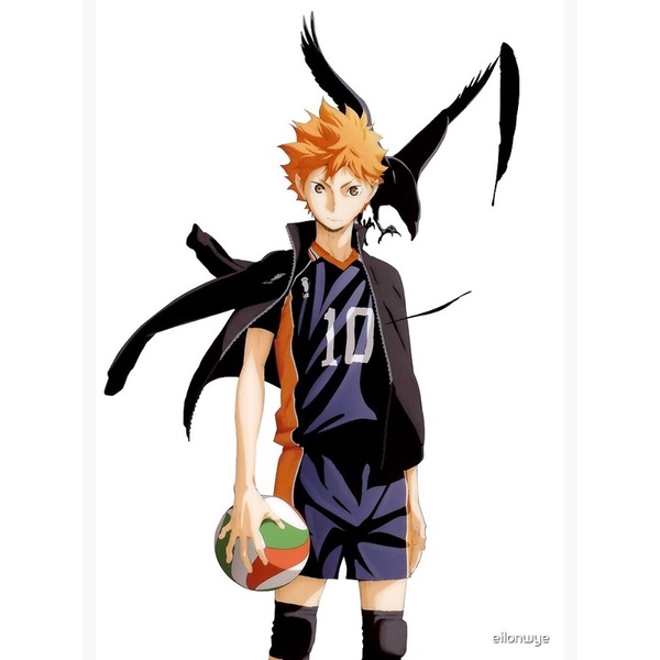 tranh poster hinata shoyo haikyuu 3-6 tấm/ ảnh dán hinata shoyo haikyuu