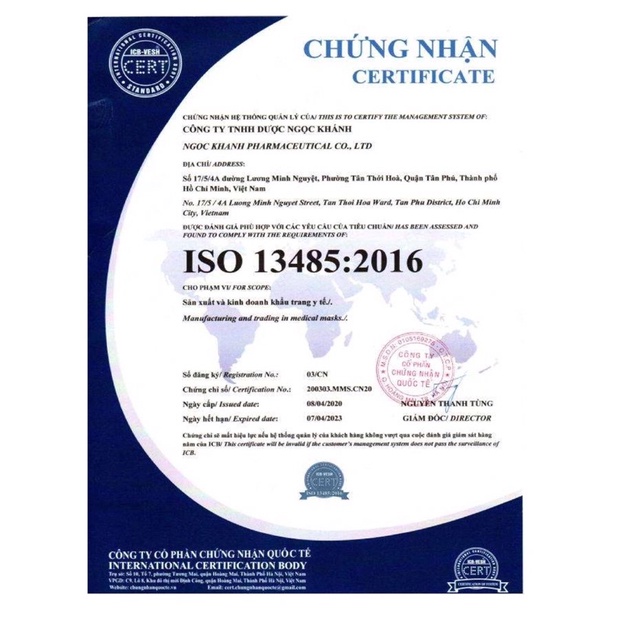 KHẨU TRANG GEMS MASK 4D - 1 HỘP/10 Cái - NK+