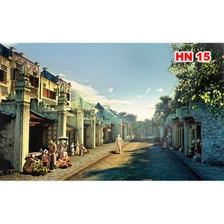 Tranh Hà Nội xưa