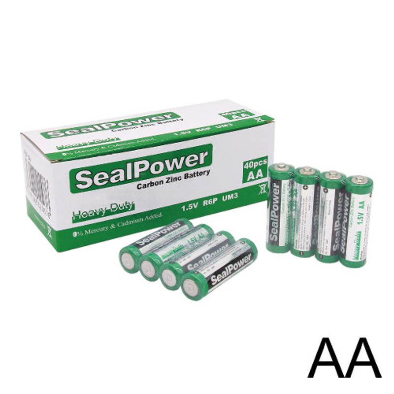 Pin 2A/3A sealpower xanh lá dùng cho máy tính/chuột/remote/đèn...(vỉ 2 viên)