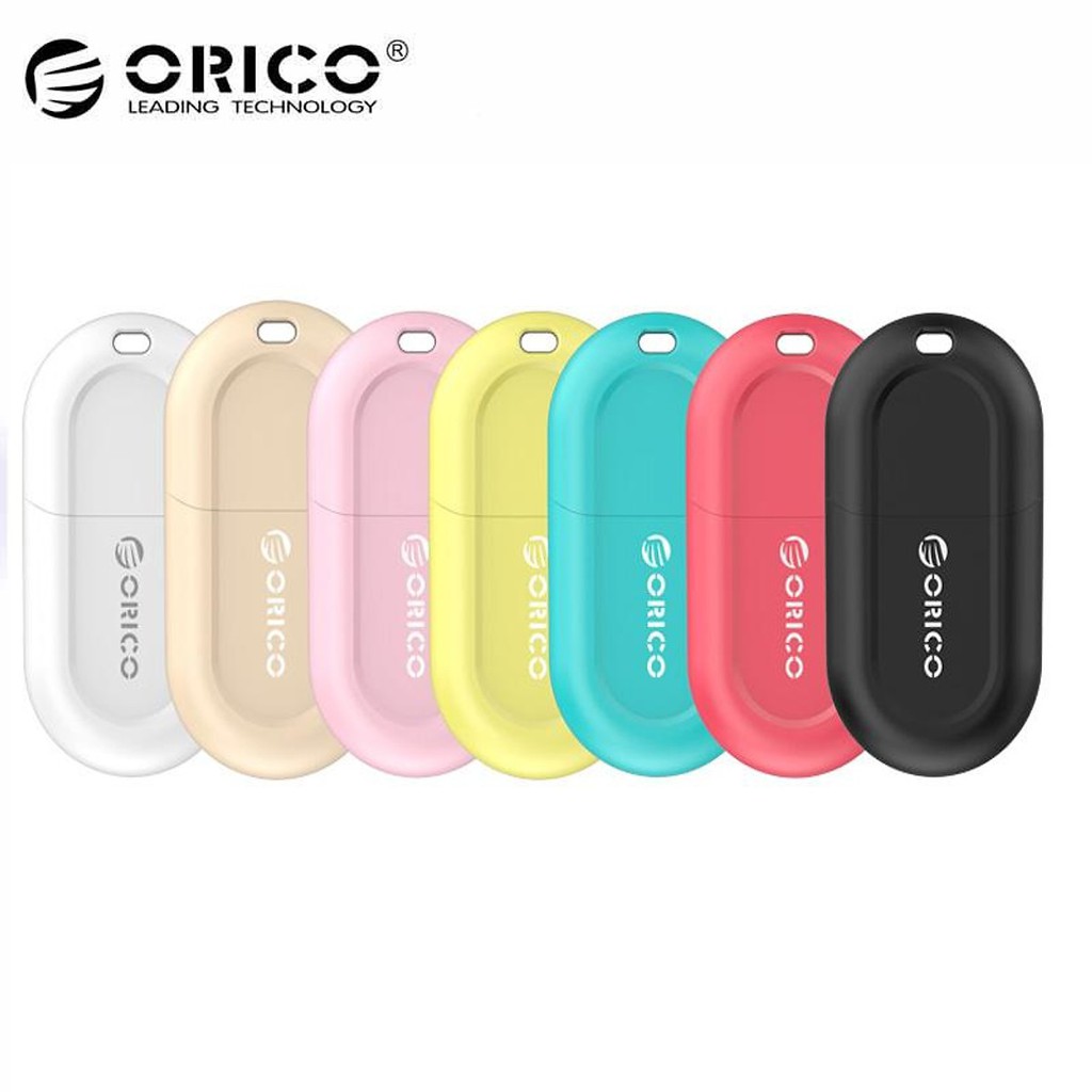 USB Bluetooth 4.0 ORICO BTA-408 (màu Trắng, đen, vàng, xanh) - Hàng phân phối chính hãng bảo hành 12 tháng