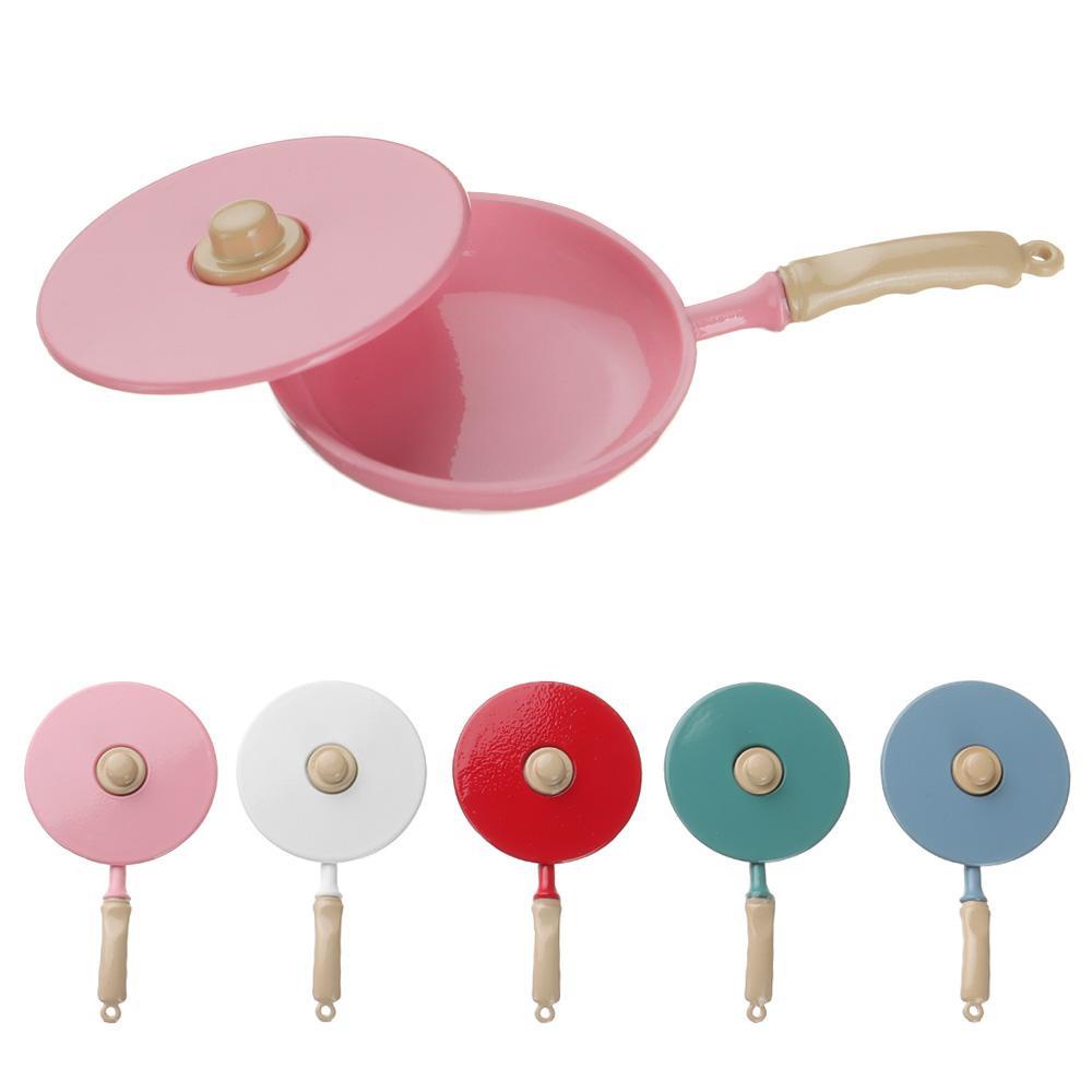 Nồi Nấu Ăn Mini Màu Sắc Cầu Vồng Xinh Xắn Dùng Để Trang Trí Nhà Búp Bê