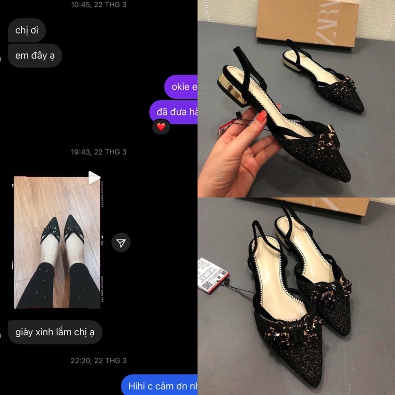 Giày ZR đính đá