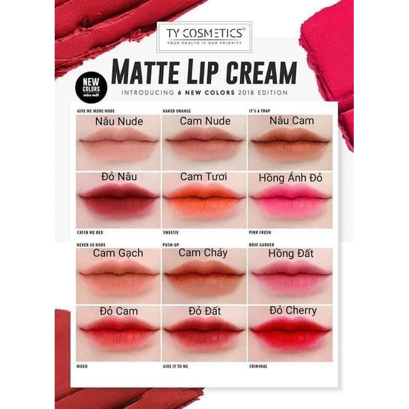 Son kem Ty Cosmetics | BigBuy360 - bigbuy360.vn