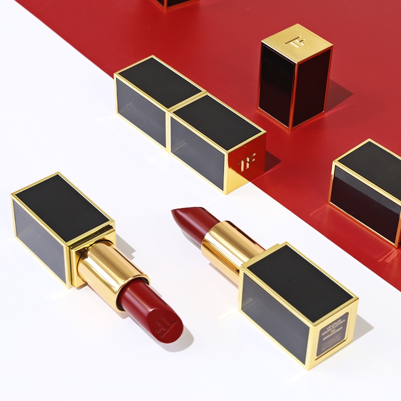 Thỏi Son Lì Nhung Mịn Thiết Kế Vỏ Màu Đen 3g Thương Hiệu tf tom ford