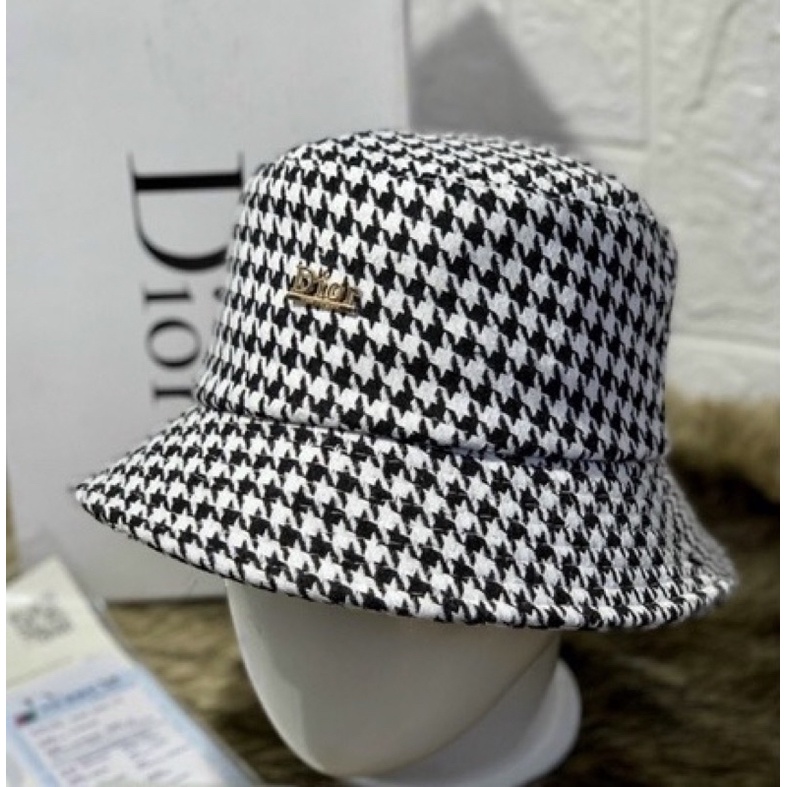 Nón bucket nam nữ, bo cụp Vải Dạ Sấm Sét- Mũ tai bèo vành unisex
