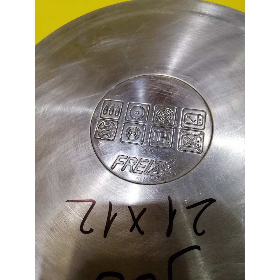 Thố inox nội địa Nhật, size 21cm, cao 12cm (mã 950), Dùng được bếp từ