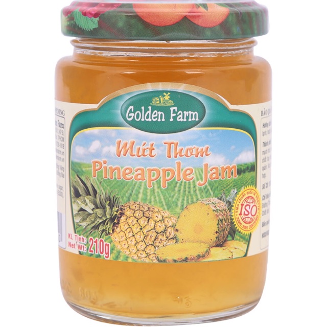 Mứt Thơm Golden Farm 210g