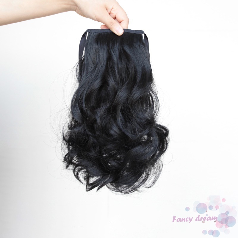Tóc Đuôi Ngựa Giả Uốn Xoăn Thời Trang Cho Nữ