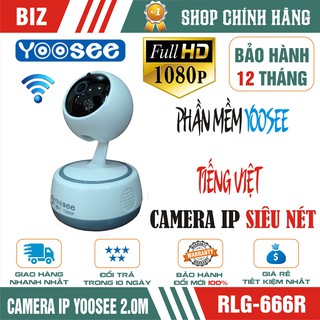 Camera IP YooSee Không Dây 2M RLG666R - Full HD1080 - Bảo hành chính hãng 12 tháng!!!