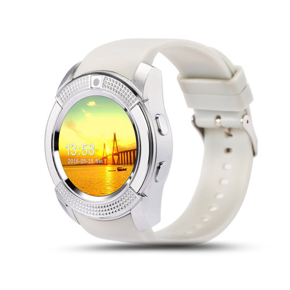 Đồng hồ thông minh Smartwatch V8 Plus gắn sim gọi điện, nghe nhạc cao cấp