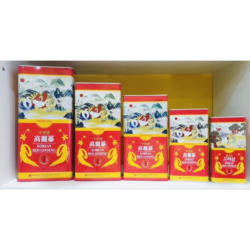 [DATE MỚI] Hồng Sâm Củ Khô Hộp Thiếc DEADONG HÀN QUỐC