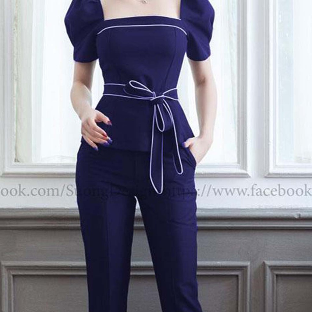[Mã FAMAYWA2 giảm 10K đơn 50K] Set Trang Phục Tay Phồng Cực Xinh Đồ Bộ Nữ Công Sở Chất Cát Hàn Dày Dặn, Không Xù | BigBuy360 - bigbuy360.vn