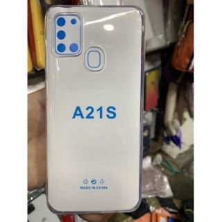 Ốp lưng Samsung A21S dẻo trong suốt