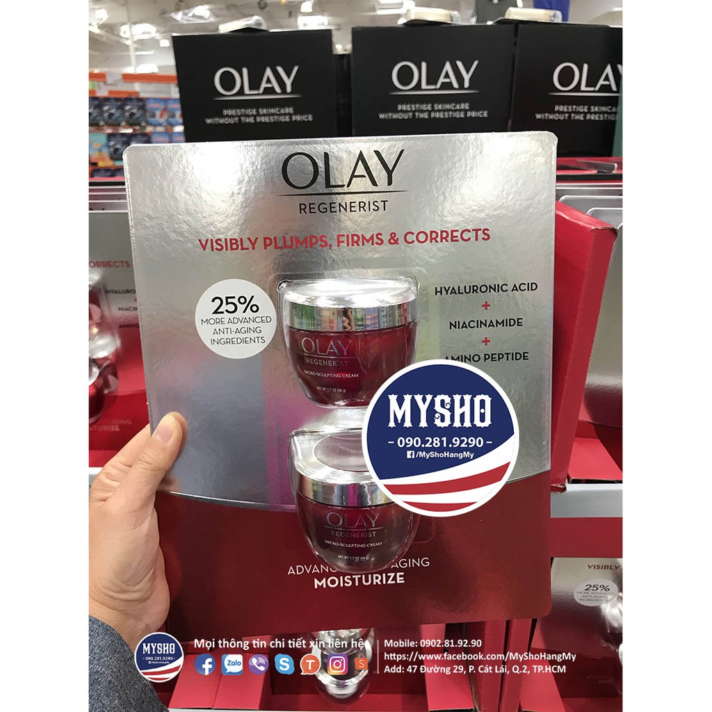 Kem dưỡng da Olay, Sữa rửa mặt Olay, Kem tắm Olay USA chính hãng