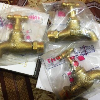 Vòi hồ , vòi nước bằng đồng thau đúc _ ren 27