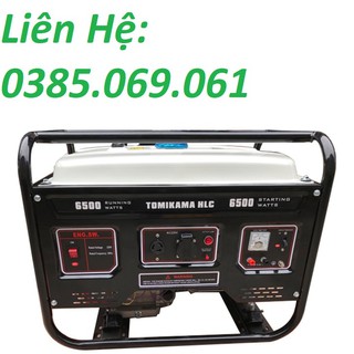 Máy Phát Điện Chạy Xăng 5kw Tomikama 6500