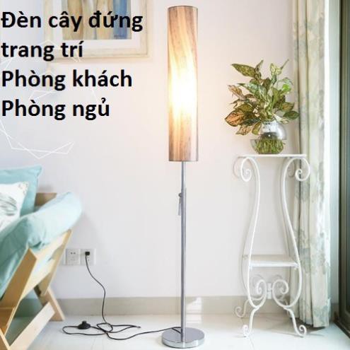 Đèn cây đứng trang trí phòng khách , phòng ngủ thiết kế sang trọng LED 10W , Nội thất phòng ngủ