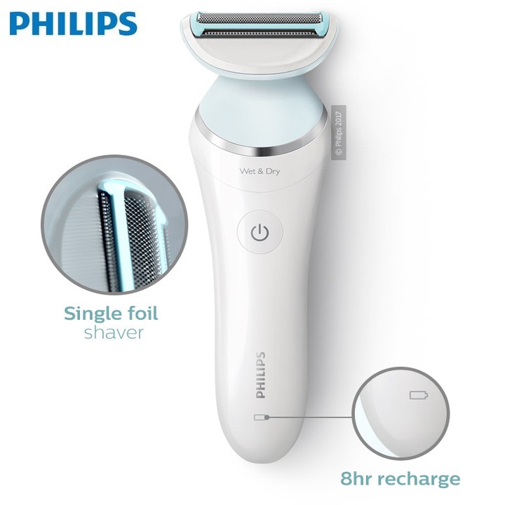 Máy làm sạch lông khô và ướt dành cho nữ Philips BRL130