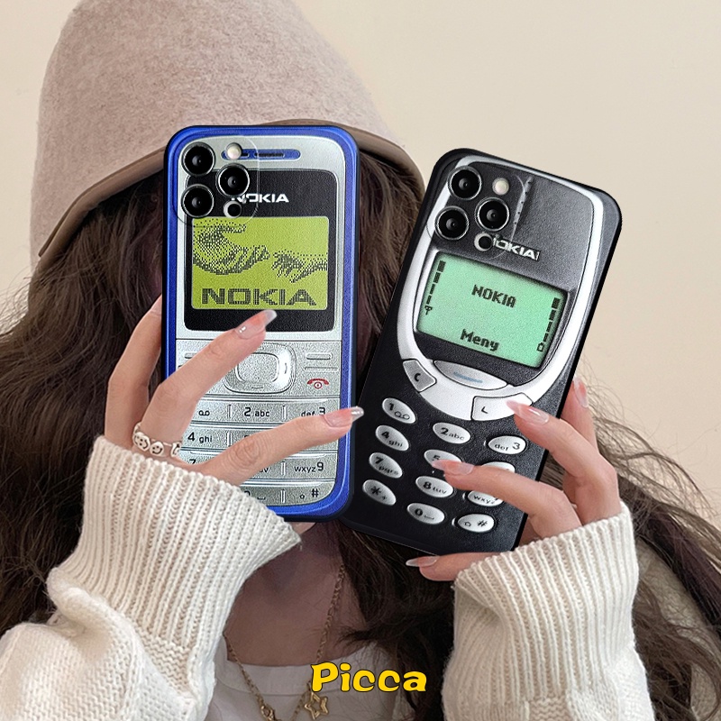 NOKIA Ốp Điện Thoại Cho Vivo Y21 Y35 Y16 Y02 Y02S Y22 V23 V25 Y22S Y15 Y11 Y20 Y12 Y17 Y33T Y15S Y51 Y12S Y91 Y20I Y53S Y33S Y91C Y50 Y31 Y21S Y12I Y20S Y95 Y51A Y15