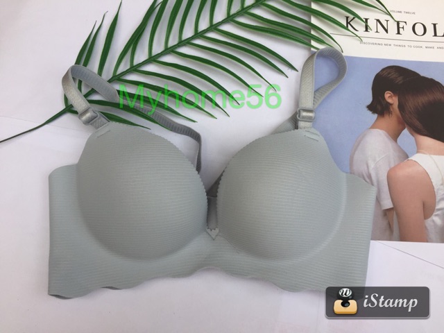 Áo ngực ko gọng đúc su vân ngang chất đẹp,